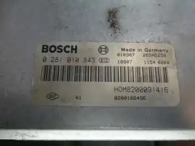 Second-hand car spare part ecu engine control for renault scenic rx4 (ja0) 1.9 dci diesel cat oem iam references   2001
