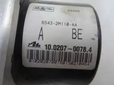 Second-hand car spare part abs for ford transit connect (tc7) 1.8 tdci cat oem iam references 6s43-2m110-aa  2010
