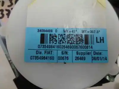 Second-hand car spare part rear left seat belt for ford ka (ccu) 1.2 8v cat oem iam references 07354984160  2014