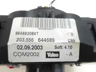 Second-hand car spare part multifunction switch for citroen c3 1.1 furio oem iam references 96488208xt  2003