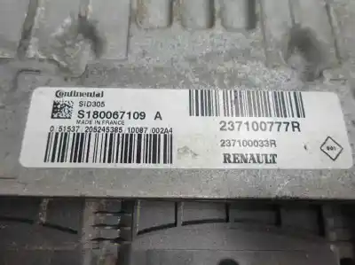 Second-hand car spare part ecu engine control for renault scenic iii dynamique oem iam references 237100777r  2009