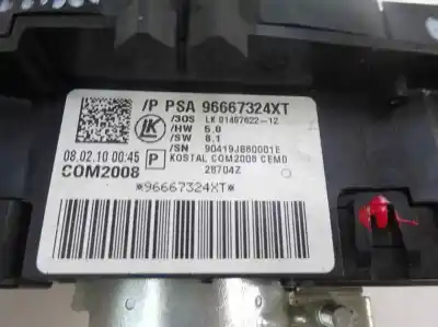 Second-hand car spare part multifunction switch for citroen c3 sx oem iam references 96667324xt  2010