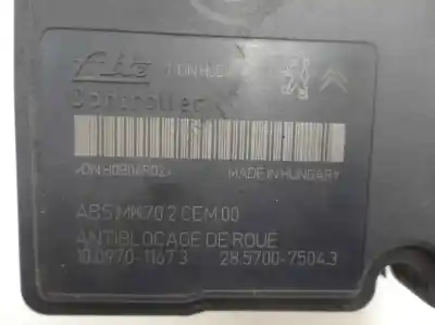 Peça sobressalente para automóvel em segunda mão abs por citroen c3 sx referências oem iam 9666392580  2010