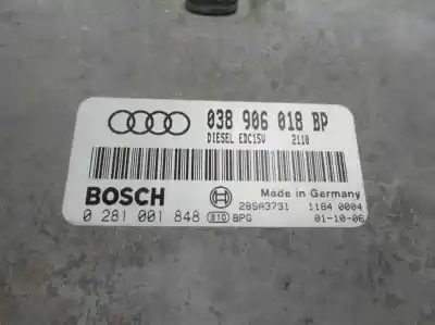 Автозапчастина б/у ебу контролер двигуна для audi a3 (8l) 1.9 tdi посилання на oem iam 038 906 018 bp  1999