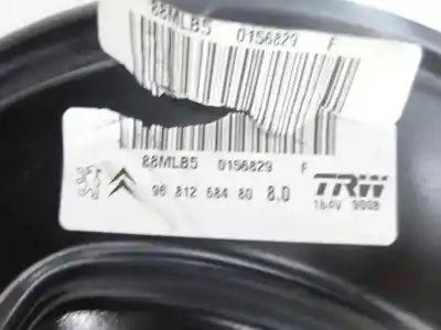 Автозапчастина б/у гальмівний серво для citroen berlingo multispace (b9) 1.6 hdi 110 посилання на oem iam 96 812 684 80  2009