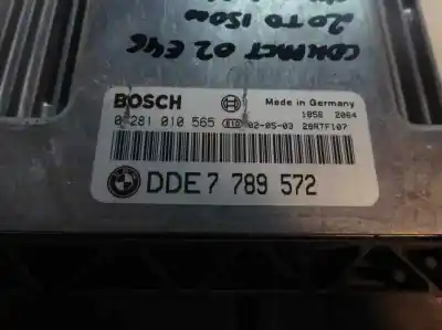 Second-hand car spare part ecu engine control for bmw serie 3 compact (e46) 2.0 16v diesel cat oem iam references dde 7 789 572  2002