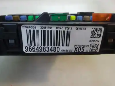 Автозапчастина б/у реле/запоперівник для citroen c3 picasso 1.6 16v hdi посилання на oem iam 9664983480  2009