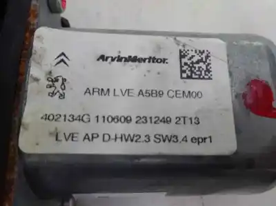 Second-hand car spare part right front window motor for citroen c3 picasso 1.6 16v hdi oem iam references inles/402134g  2009