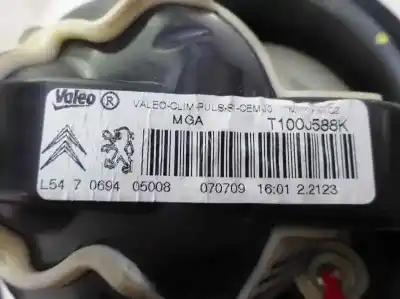 Pezzo di ricambio per auto di seconda mano motore di riscaldamento per citroen c3 picasso 1.6 16v hdi riferimenti oem iam t1000588k  2009
