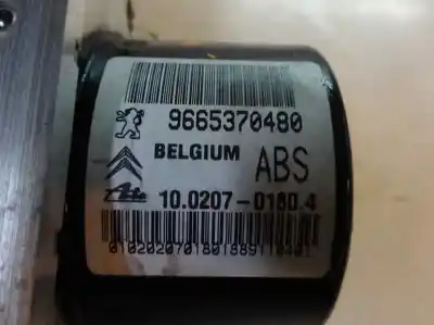Second-hand car spare part abs for citroen c3 picasso 1.6 16v hdi oem iam references 9665370480  2009