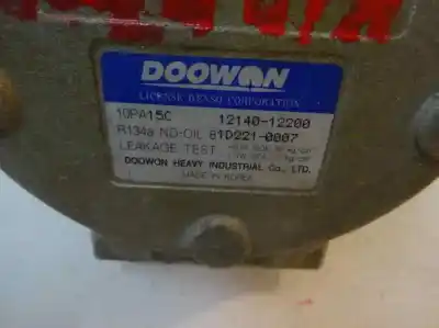 Second-hand car spare part air conditioning compressor for kia rio 1.3 cat oem iam references 12140-12200  2001