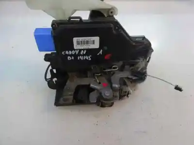 Автозапчастина б/у замок передніх дверей лівий для volkswagen caddy ka/kb (2c) 1.6 tdi посилання на oem iam 15ap 3d1837015ap  2011