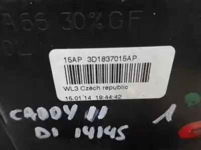 Автозапчастина б/у замок передніх дверей лівий для volkswagen caddy ka/kb (2c) 1.6 tdi посилання на oem iam 15ap 3d1837015ap  2011