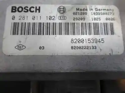 Second-hand car spare part ecu engine control for renault scenic rx4 (ja0) 1.9 dci diesel cat oem iam references 8200153945  1999