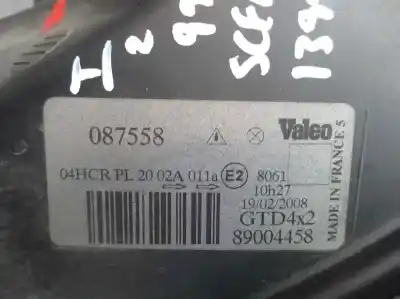 Автозапчастина б/у ліва фара для renault scenic rx4 (ja0) 1.9 dci diesel cat посилання на oem iam 89004458  1999