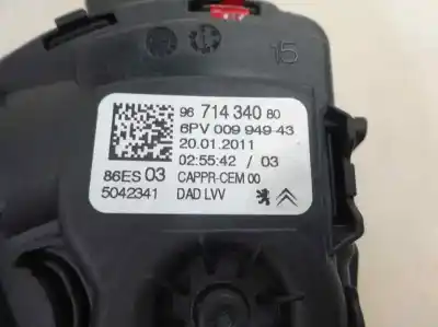 Second-hand car spare part potentiometer for citroen ds3 1.6 hdi fap oem iam references 96 714 340 80  2011