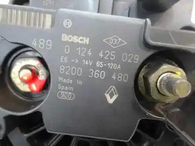 Second-hand car spare part alternator for renault modus 1.5 dci diesel oem iam references 8200 360 480  2004