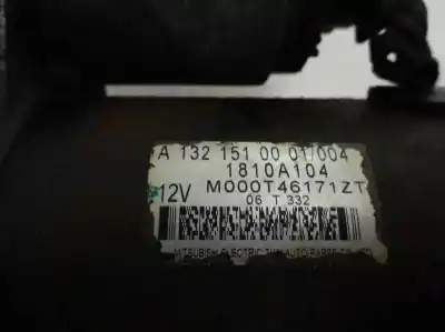 Second-hand car spare part starter motor for smart coupe fortwo coupe mhd (52kw) (451.380) oem iam references a 132 151 00 01/004  2007