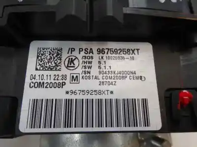 Second-hand car spare part multifunction switch for citroen c4 lim. 1.6 hdi fap oem iam references 96759258xt  2011