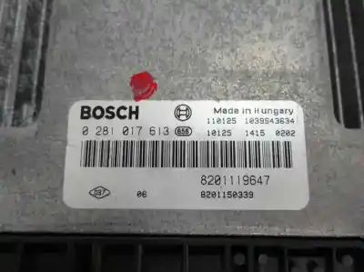 Second-hand car spare part ecu engine control for renault laguna coupe base oem iam references 8201119647  2011