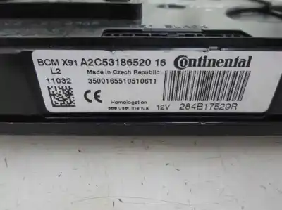 Second-hand car spare part fuse box unit for renault laguna coupe base oem iam references 284b17529r  2011