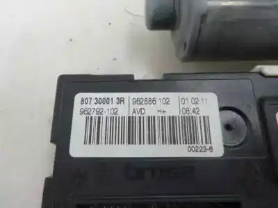 Pièce détachée automobile d'occasion moteur lève vitre avant droit pour renault laguna coupe base références oem iam 807 30001 3r  2011