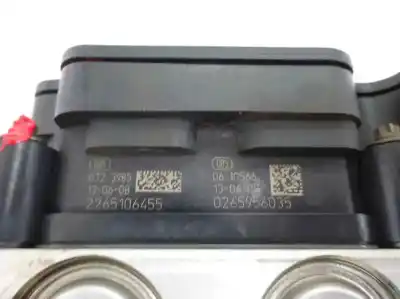 Peça sobressalente para automóvel em segunda mão abs por renault clio iv 0.9 referências oem iam 0265956035  2013