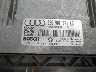 Автозапчасти б/у блок управления двигателем за audi a3 (8p) 1.9 tdi ссылки oem iam 03g 906 021 ls  2008