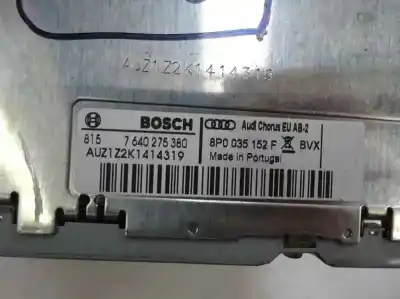 Автозапчасти б/у аудиосистема / радио cd за audi a3 (8p) 1.9 tdi ссылки oem iam 8p0 035 152 f  2008