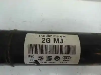 Автозапчасти б/у передняя правая трансмиссия за audi a3 (8p) 1.9 tdi ссылки oem iam 1k0 407 272 gm  2008