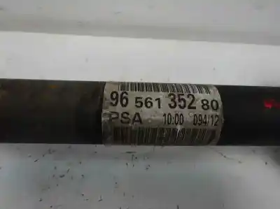 Peça sobressalente para automóvel em segunda mão transmissão dianteira esquerda por citroen c4 lim. tonic referências oem iam 96 561 352 80  2012