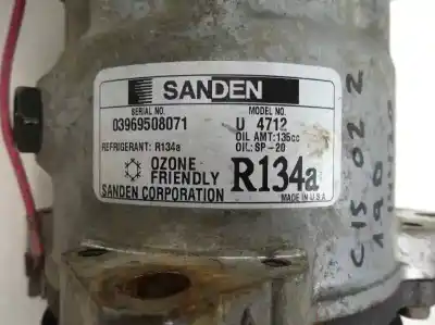 Peça sobressalente para automóvel em segunda mão compressor de ar condicionado a/a a/c por citroen c15 vd-pb referências oem iam u 4712  2002