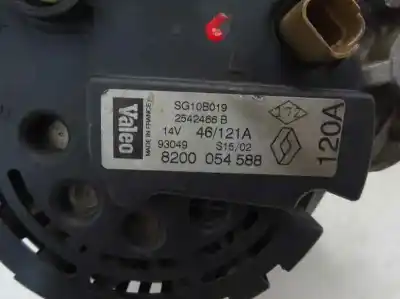 Pezzo di ricambio per auto di seconda mano alternatore per renault scenic rx4 (ja0) 1.9 dci sportway riferimenti oem iam 8200 054 588  2002