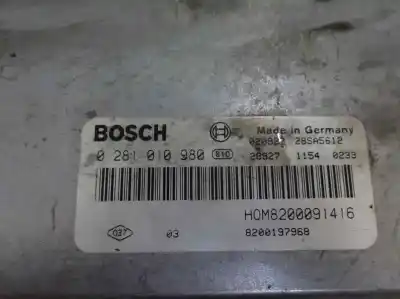 Pezzo di ricambio per auto di seconda mano centralina motore per renault scenic rx4 (ja0) 1.9 dci sportway riferimenti oem iam 8200091416  2002