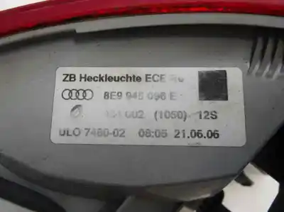 Second-hand car spare part right tailgate light for audi a4 avant (8e) 2.0 tdi oem iam references 9e9 b 945 096 e  2006