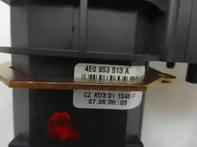 Second-hand car spare part indicator switch for audi a4 avant (8e) 2.0 tdi oem iam references 4e0 953 513 a  2006