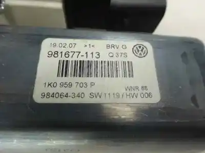 Автозапчастина б/у двиг скла задне ліво для volkswagen passat variant (3c5) 2.0 tdi посилання на oem iam   2007 Автозапчастина б/у двиг скла задне ліво для volkswagen passat variant (3c5) 2.0 tdi посилання на oem iam   2007