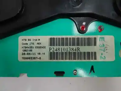 Peça sobressalente para automóvel em segunda mão quadrante por dacia duster (hs_) 1.6 16v referências oem iam p248101384r  2011