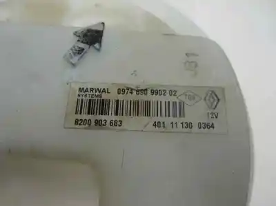 Pezzo di ricambio per auto di seconda mano pompa di benzina per dacia duster (hs_) 1.6 16v riferimenti oem iam 8200 903 683  2011