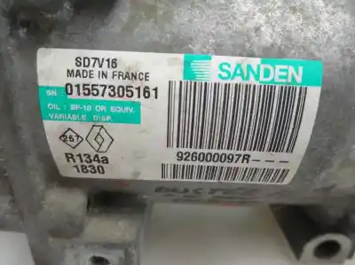 Recambio de automóvil de segunda mano de compresor aire acondicionado para dacia duster 1.6 16v cat referencias oem iam sd7v16/1830  2011