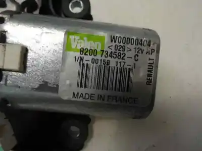 Peça sobressalente para automóvel em segunda mão motor do limpador traseiro por dacia duster (hs_) 1.6 16v referências oem iam 8200 734582-c  2011
