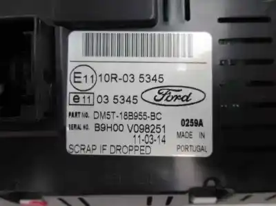 Second-hand car spare part multifunction display for ford focus lim. 1.0 ecoboost cat oem iam references dm5t-18b955-bc  2014
