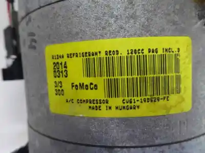 Peça sobressalente para automóvel em segunda mão compressor de ar condicionado a/a a/c por ford focus lim. 1.0 ecoboost cat referências oem iam cv61-19d629-fe  2014