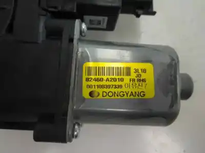 Second-hand car spare part right front window motor for kia ceed 1.6 crdi cat 128 cv / 94 kw oem iam references 82460-a2010  2014 Second-hand car spare part right front window motor for kia ceed 1.6 crdi cat 128 cv / 94 kw oem iam references 82460-a2010  2014