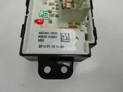 Second-hand car spare part rearview side mirror switch for kia ceed 1.6 crdi cat 128 cv / 94 kw oem iam references 93530-a2050  2014 Second-hand car spare part rearview side mirror switch for kia ceed 1.6 crdi cat 128 cv / 94 kw oem iam references 93530-a2050  2014