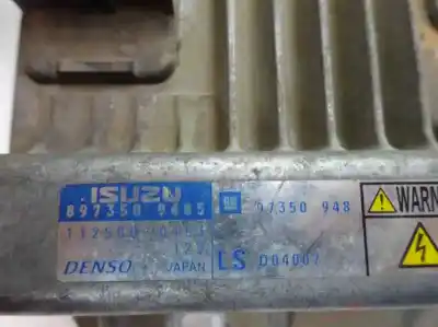 Second-hand car spare part ecu engine control for opel meriva b 1.7 16v cdti oem iam references 112500-0163  2003