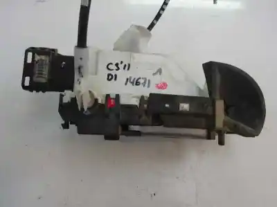 Peça sobressalente para automóvel em segunda mão fechadura da porta dianteira esquerda por citroen c3 lx referências oem iam   2011