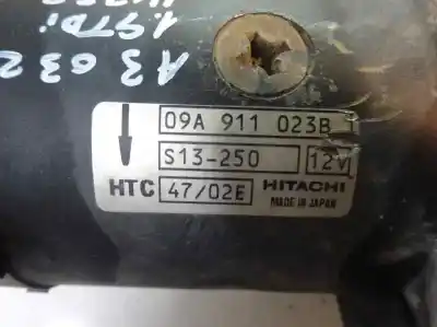 Автозапчастина б/у двигун запускається для audi a3 (8l) 1.9 tdi посилання на oem iam 09a 911 023b  2003