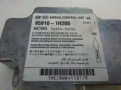 Second-hand car spare part airbag control unit for kia ceed 1.6 cat oem iam references   2009