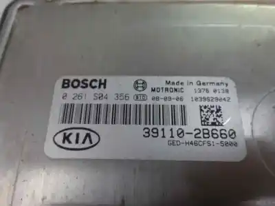 Second-hand car spare part ecu engine control for kia ceed 1.6 cat oem iam references 39110-2b660  2009